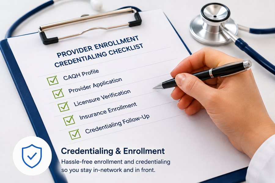 Provider enrollment and credentialing checklist